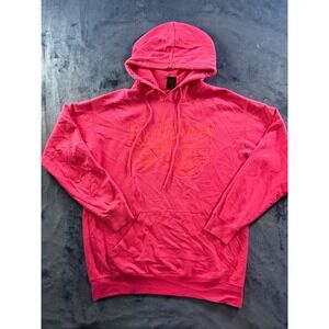 Point Sportswear New Orleans LA Pink Graphic Hoodie Sweatshirt Size M